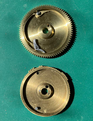 the same 30 hour grandfather clock movement after servicing